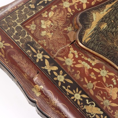Box in Lacquered and Painted Wood