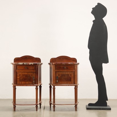 Pair of bedside tables in style