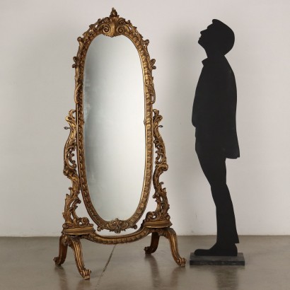 Mirror in Baroque style