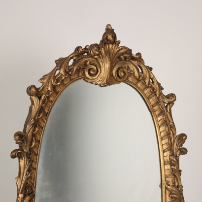 Mirror in Baroque style