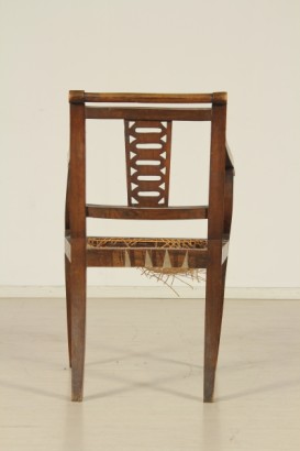 antigüedades, sillones, Sillón Sillón, 800, restauración, restauración, restauración, antiguo sillón de nogal, nogal, Italia, 800, 800 antigua