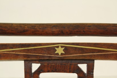 antigüedades, sillones, Sillón Sillón, 800, restauración, restauración, restauración, antiguo sillón de nogal, nogal, Italia, 800, 800 antigua