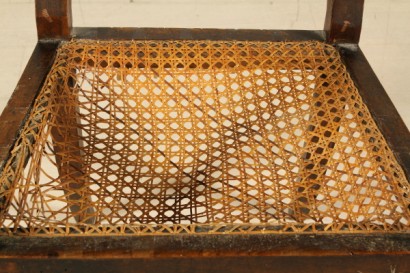 antigüedades, sillones, Sillón Sillón, 800, restauración, restauración, restauración, antiguo sillón de nogal, nogal, Italia, 800, 800 antigua