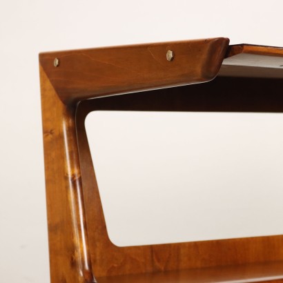 Vintage Writing Desk Poplar Italy 1950s