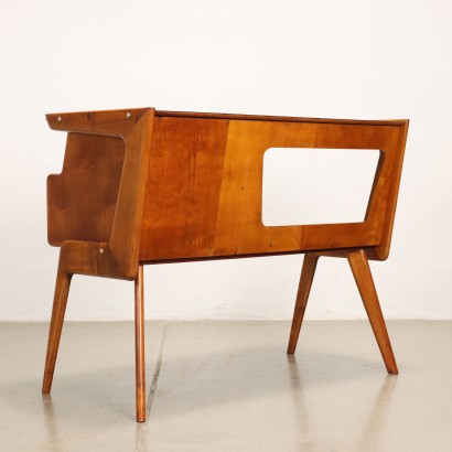 Vintage Writing Desk Poplar Italy 1950s
