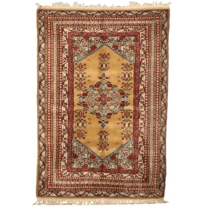 Tapis Vintage Melas Turquie Années 70-80 Ameublement Laine Noeud Gros