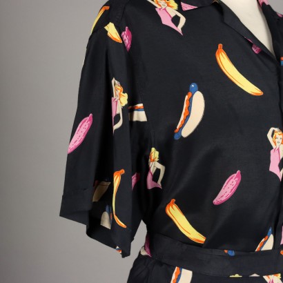 Traje Vintage Estilo Pop Art