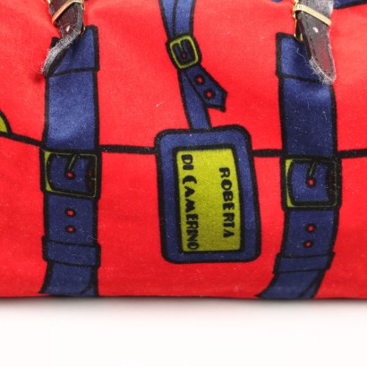 Roberta di Camerino Tasche aus rotem Samt