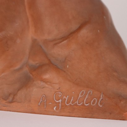 Busto Femminile in Terracotta