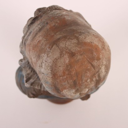 Bust of a Girl in Terracotta