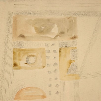 Disegno su carta di Fausto Melotti 198,Senza titolo,Fausto Melotti,Fausto Melotti,Fausto Melotti,Fausto Melotti,Fausto Melotti,Fausto Melotti,Fausto Melotti,Fausto Melotti