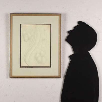 Disegno su carta di Fausto Melotti 197,Senza titolo,Fausto Melotti,Fausto Melotti,Fausto Melotti,Fausto Melotti,Fausto Melotti