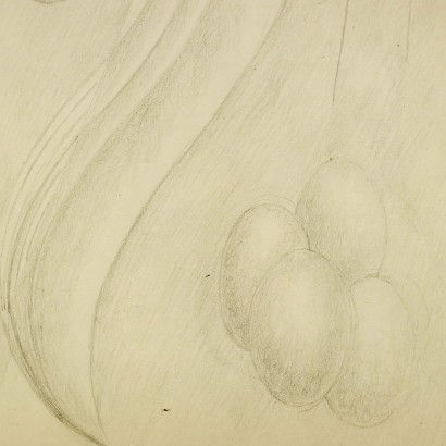 Disegno su carta di Fausto Melotti 197,Senza titolo,Fausto Melotti,Fausto Melotti,Fausto Melotti,Fausto Melotti,Fausto Melotti