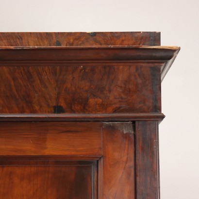 Louis Philippe three-door wardrobe