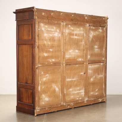 Louis Philippe three-door wardrobe