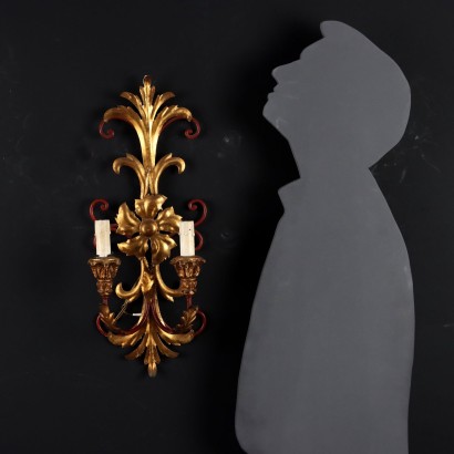 Coppia di Applique in Stile