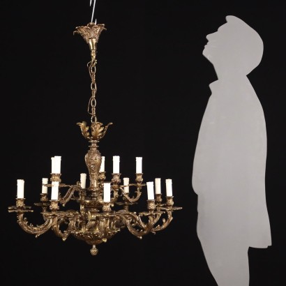 Lustre de style rococo
