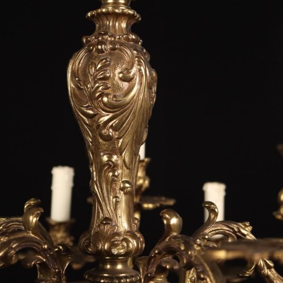 Lustre de style rococo