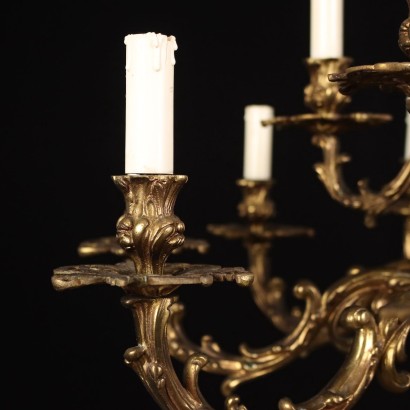 Lustre de style rococo