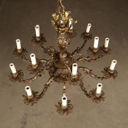 Lustre de style rococo