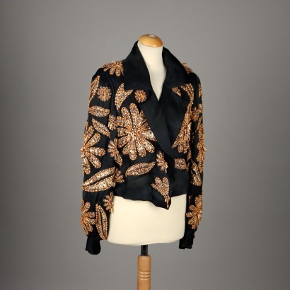 Miguel Cruz Leichte Jacke mit Stickereien