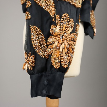 Miguel Cruz Lightweight Jacket with Embroideries