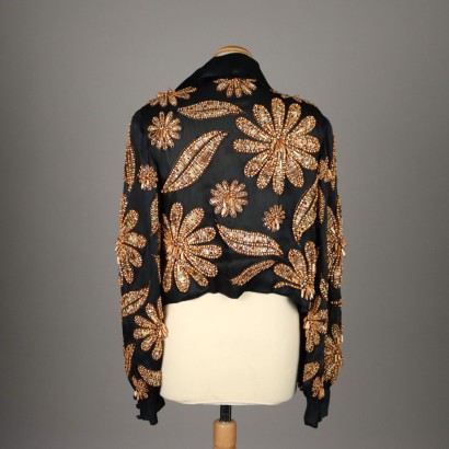 Miguel Cruz Lightweight Jacket with Embroideries