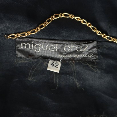 Miguel Cruz Lightweight Jacket with Embroideries