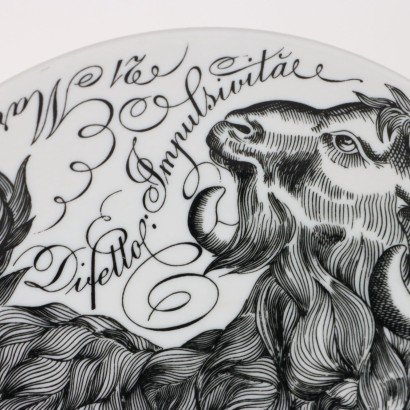 Piatto Piero Fornasetti