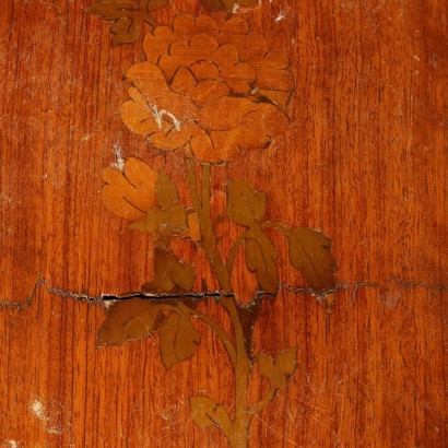 Toilette Intarsiata in Stile Neoclassico