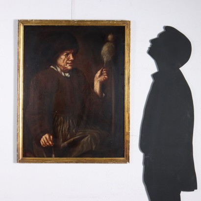 Dipinto con Ritratto di Anziana che%2,Anziana che fila la lana,Dipinto con Ritratto di Anziana che%2,Dipinto con Ritratto di Anziana che%2,Dipinto con Ritratto di Anziana che%2