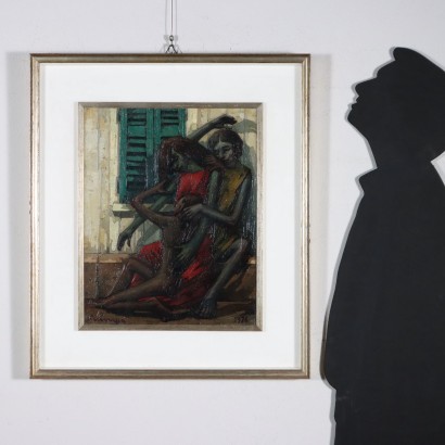 Dipinto di Franco Ferlenga ,Tagliati fuori,Franco Ferlenga,Franco Ferlenga,Franco Ferlenga,Franco Ferlenga,Franco Ferlenga