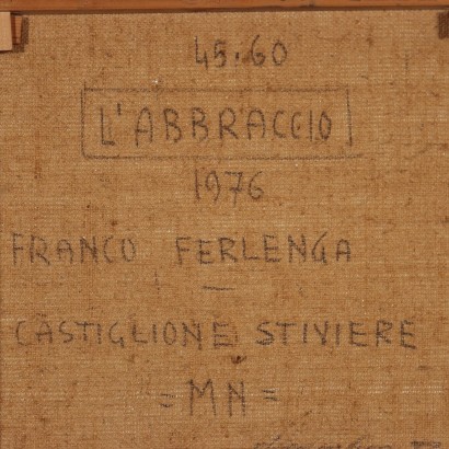 Dipinto di Franco Ferlenga ,L'abbraccio,Franco Ferlenga,Franco Ferlenga,Franco Ferlenga,Franco Ferlenga,Franco Ferlenga