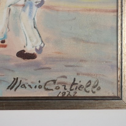 Gemälde von Mario Cortiello 1972, Neapel ist Pulcinella, Mario Cortiello, Mario Cortiello, Mario Cortiello, Mario Cortiello, Mario Cortiello, Mario Cortiello