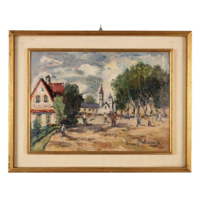 Dipinto con Paesaggio di Giovanni Balansino