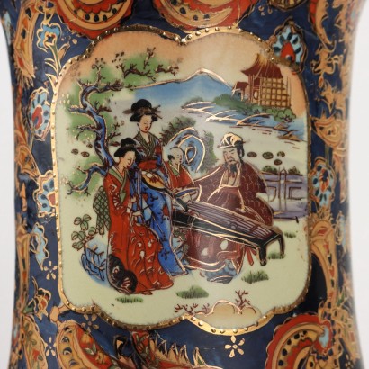 Grande Vaso Orientale in Ceramica
