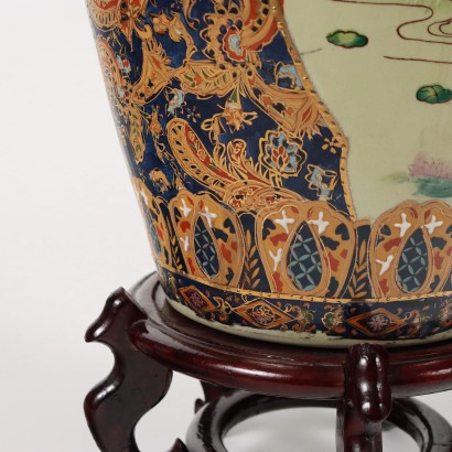 Grande Vaso Orientale in Ceramica