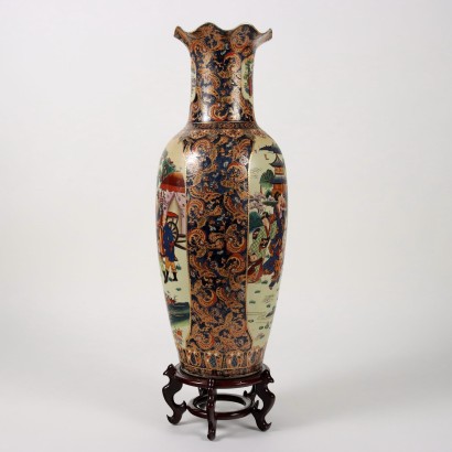 Grande Vaso Orientale in Ceramica