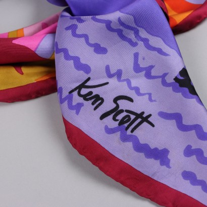 Ken Scott Foulard Vintage Hahn