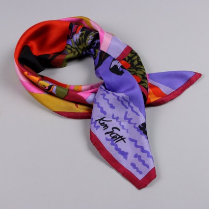 Ken Scott Foulard Vintage Hahn