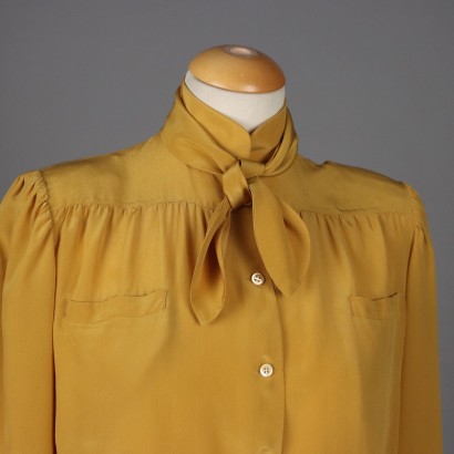 Camisa de seda vintage Valentino