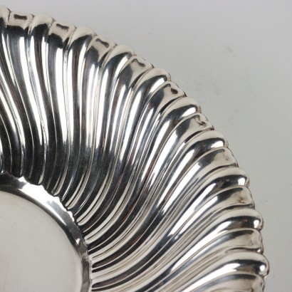 Bol Centre de Table en Argent Brut