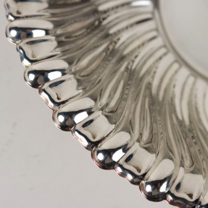 Bol Centre de Table en Argent Brut