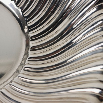 Bol Centre de Table en Argent Brut