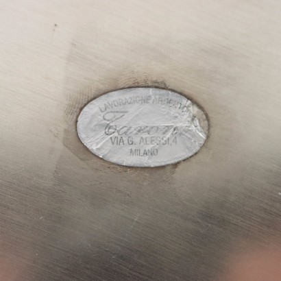 Bol Centre de Table en Argent Brut
