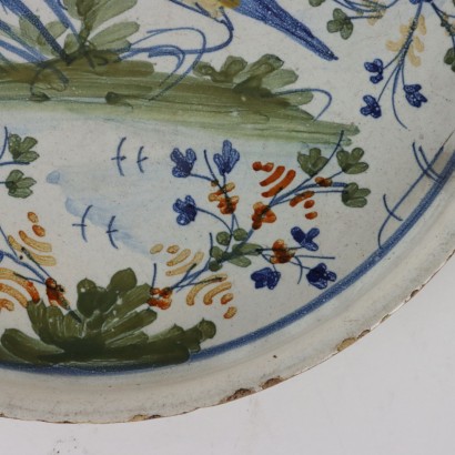Alzatina in Maiolica Manifattura di Pavi