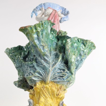 Centrotavola in Maiolica Manifattura Ginor