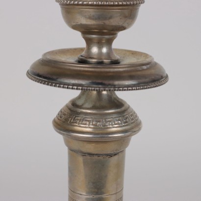 Coppia di Candelabri in Argento Brandima