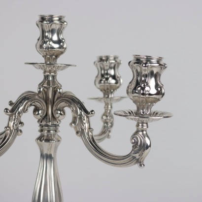 Candelabro in Argento Castaudi e Gautero