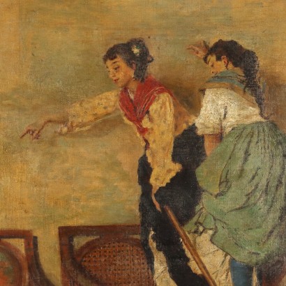 Dipinto copia da Giacomo  Favretto